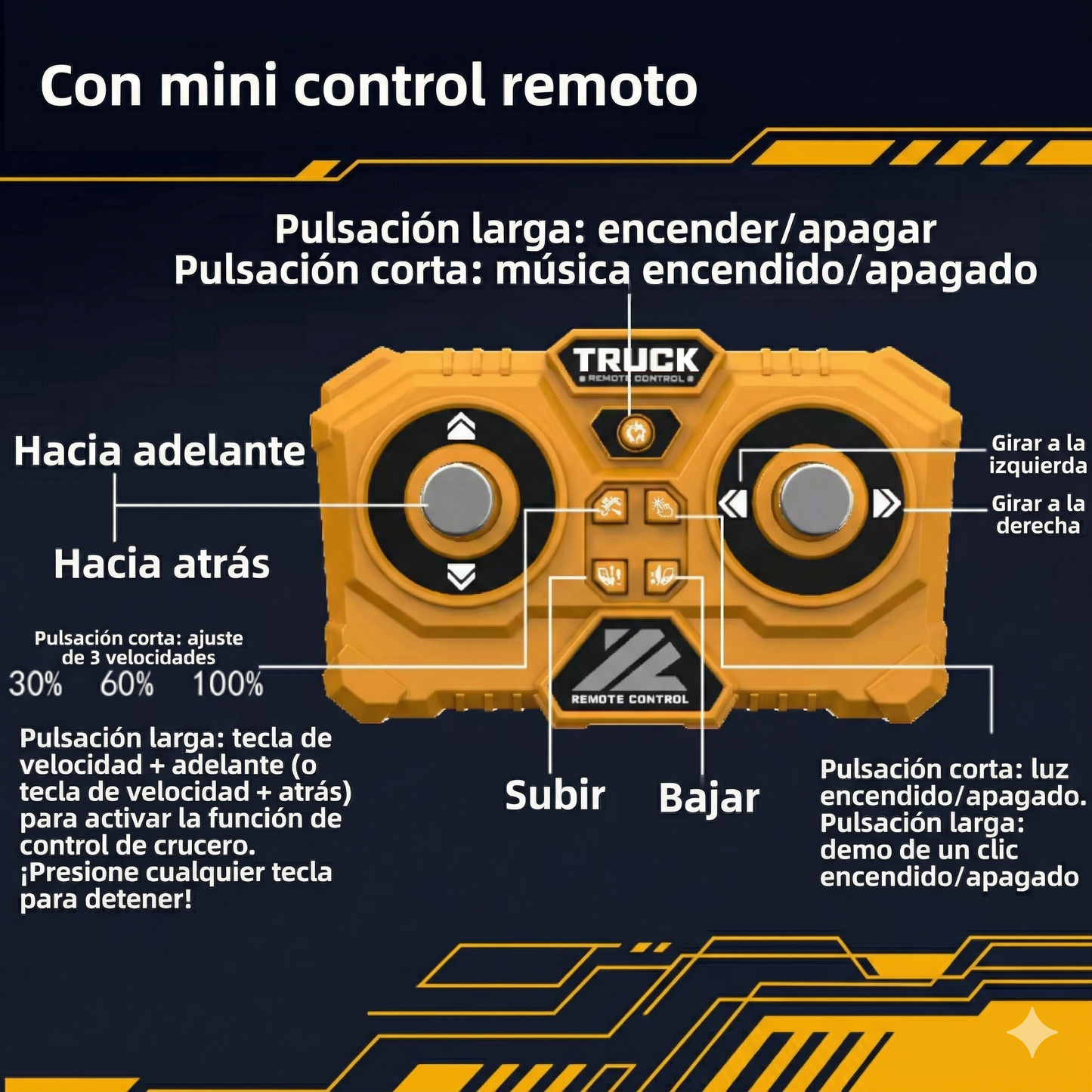 Maquina de Obra Control Remoto