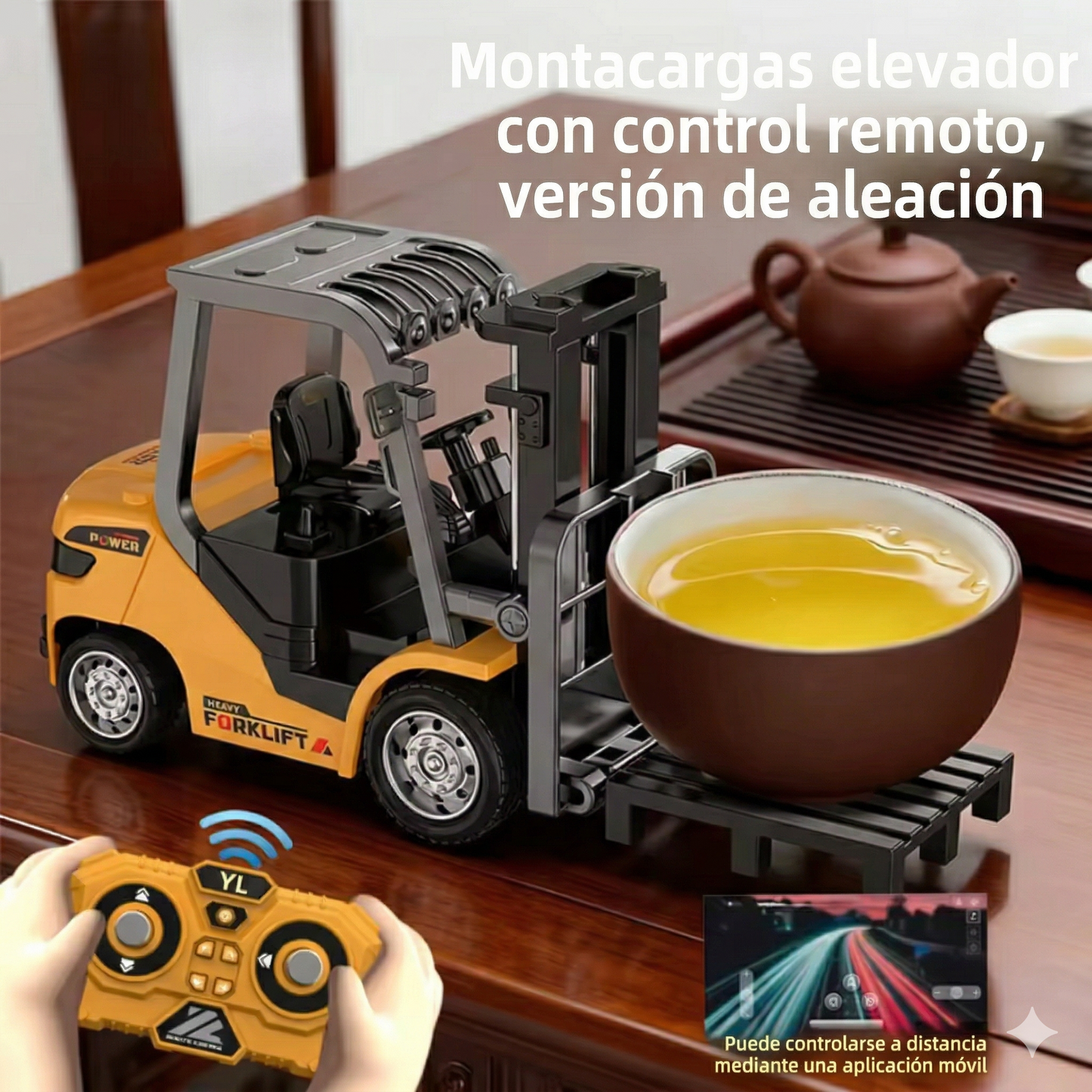 Maquina de Obra Control Remoto