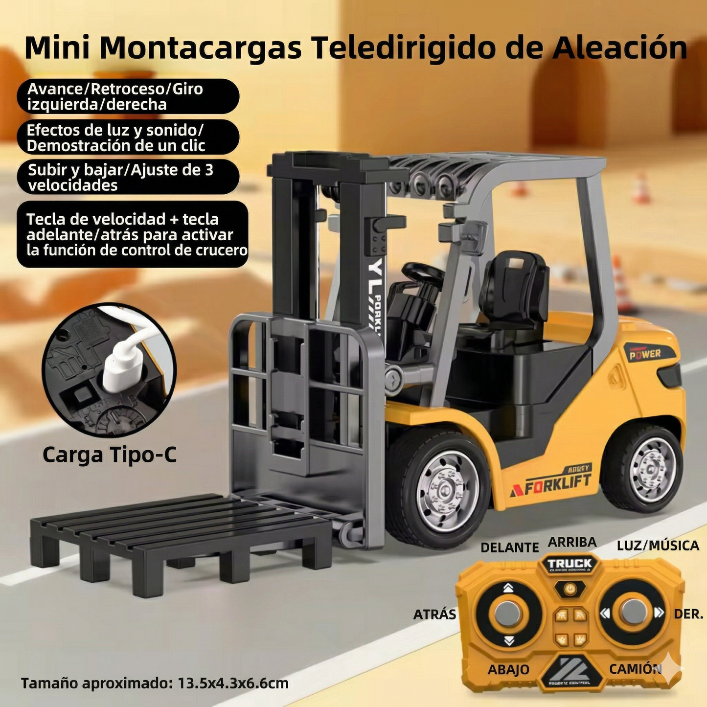 Maquina de Obra Control Remoto